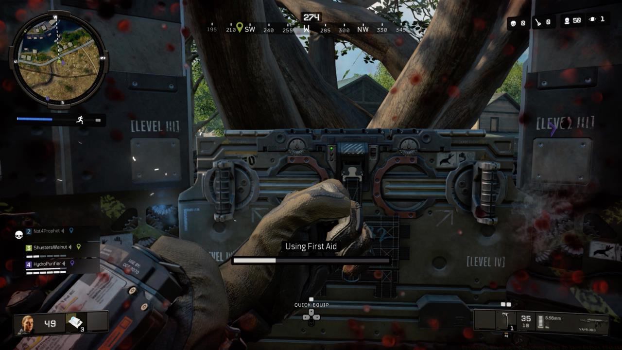 Using Specialist Weapons In Blackout